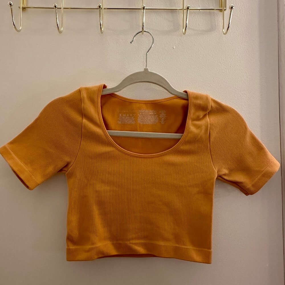 Orange Crop Top